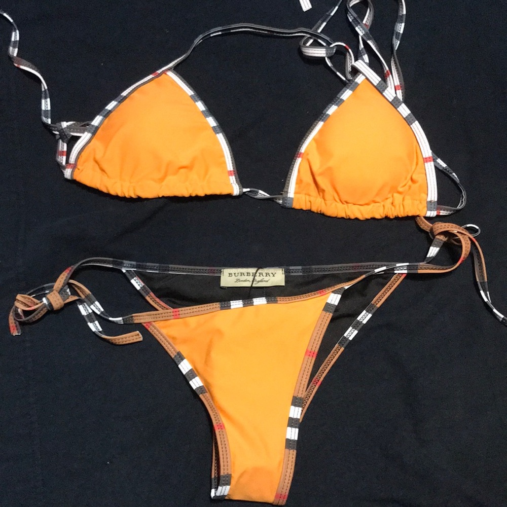 Burberry swim two piece swimsuit